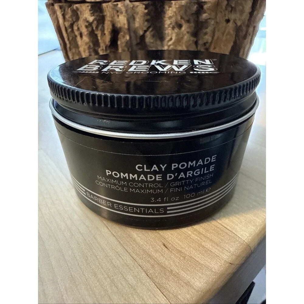 REDKEN BREWS NYC GROOMING CLAY POMADE 3.4 oz
